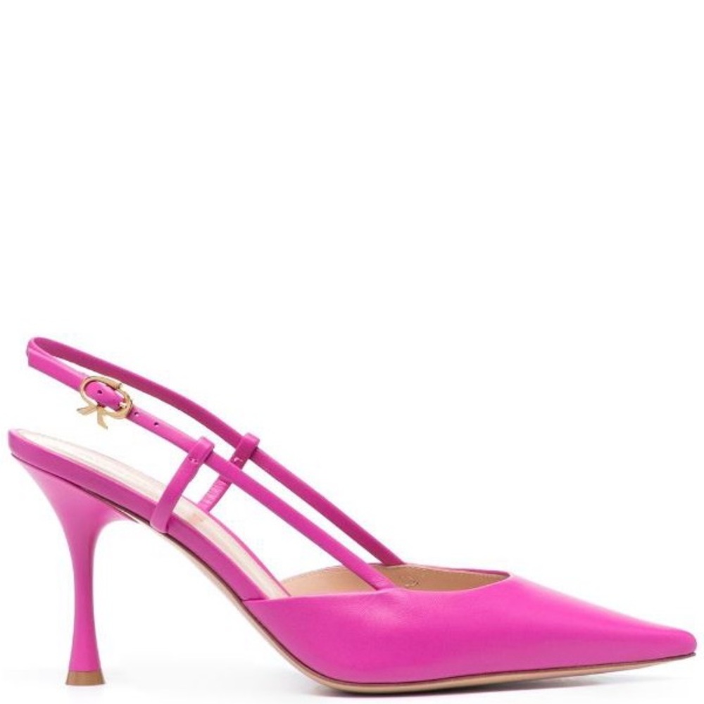 Gianvito Rossi Sling Back Ascent 85mm slingback pumps in pink